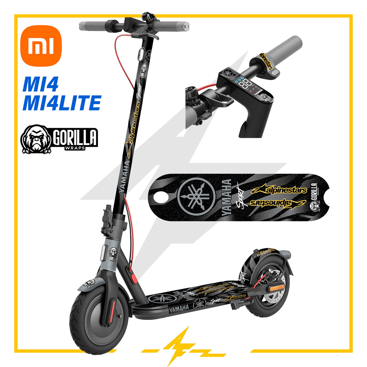 Vinilo para patinete eléctrico Xiaomi MI4 / MI4 LITE Yamaha Alpinestars
recambios patinete eléctrico
tienda de repuestos de patinetes eléctricos
recambios patinetes
repuestos de patinetes
accesorios patinete eléctrico
accesorios patinete
repuestos patinete
piezas de patinete eléctrico
piezas patinete electrico
ruedas patinete
taller del patinete
piezas de repuesto patinete eléctrico
af scooters